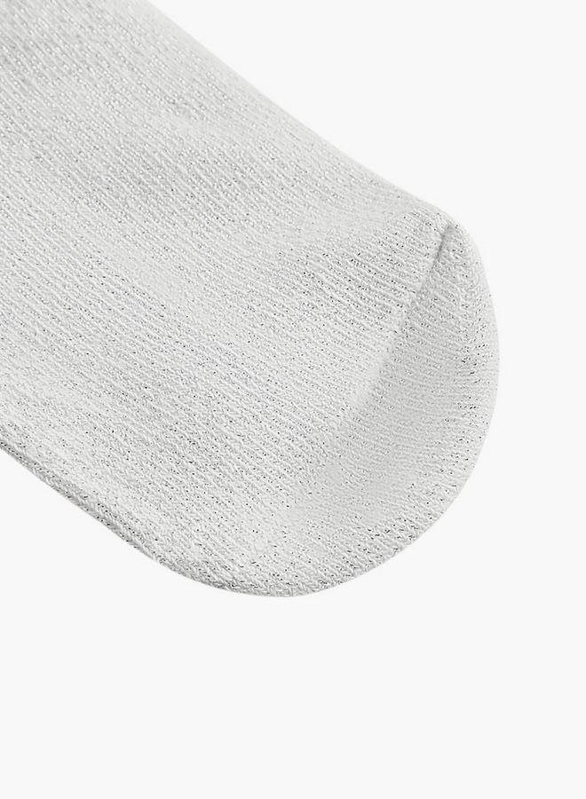 Flora Bella By Shoexpress Pack Of 2 Flora Bella Girls Socks Embroidered Frill Detail Ramadan Collections - Image 4